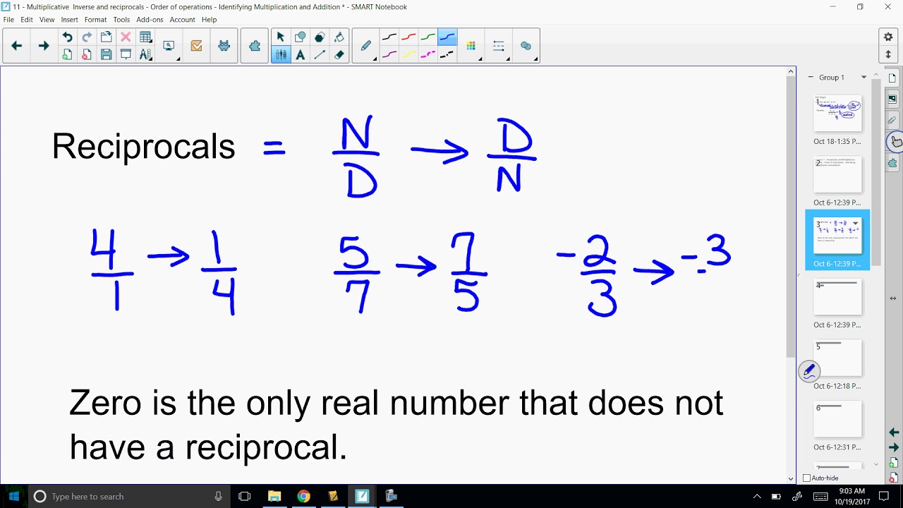 reciprocal-and-multiplicative-inverse-youtube