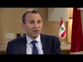 وزير الخارجية اللبناني جبران باسيل استقالة الحريري لن يقبل بها العالم الحر 