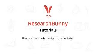 How to Embed ResearchBunny Widget