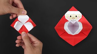 Origami Clapping Santa - How to Fold by Easy Origami and Crafts 9,292 views 4 months ago 9 minutes, 45 seconds