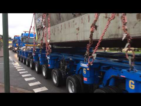 Convoi exceptionnel de EDF - Transports Lourds - Heavy Transport