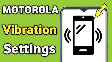 Motorola Phone Vibration Setting | Motorola  Me Vibrate Chalu Kaise Kare Edge 30 Fusion 20