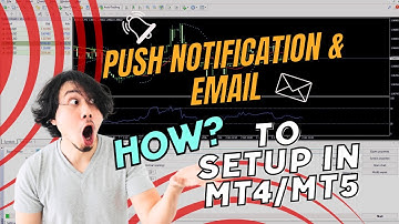 How to Set Up Push Notifications & Emails on MT4/MT5! Quick and easy process [Latest update 2024]