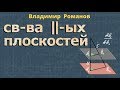 ПАРАЛЛЕЛЬНЫЕ ПЛОСКОСТИ 10 11 класс стереометрия