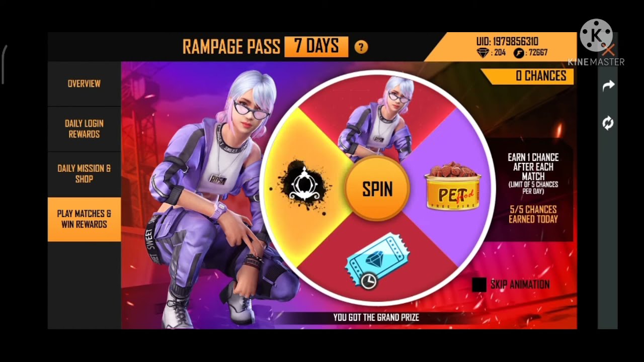 got Violet parkour female bundle