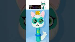 Sprunki 🎵 I Made Bitsy 🐱🦸‍♀️ With Clay ⚪️🟢 Super Kitties 🐈 #sprunki 🎶
