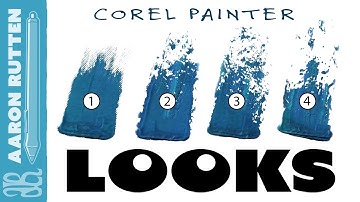How to Use Brush Looks - Corel Painter Tutorial