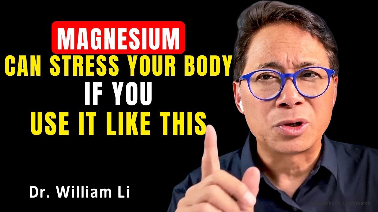 Seniors Using D3, K2, and Magnesium Incorrectly Can Strain Organs | Dr William Li