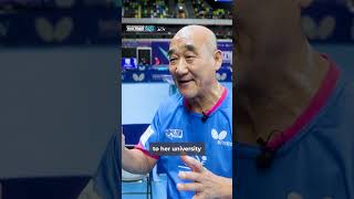 Qi Wang shows what it means to enjoy the experience at the #ITTFWorlds 2026