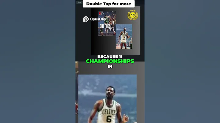 🏀 Bill Russell – 11 Rings, 1 Legend 🏆 | Who’s YOUR All-Time #1? 👇 #AcesAndA