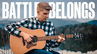 Miniatura de vídeo de "Battle Belongs - Phil Wickham - Fingerstyle Guitar Cover (With Tabs)"