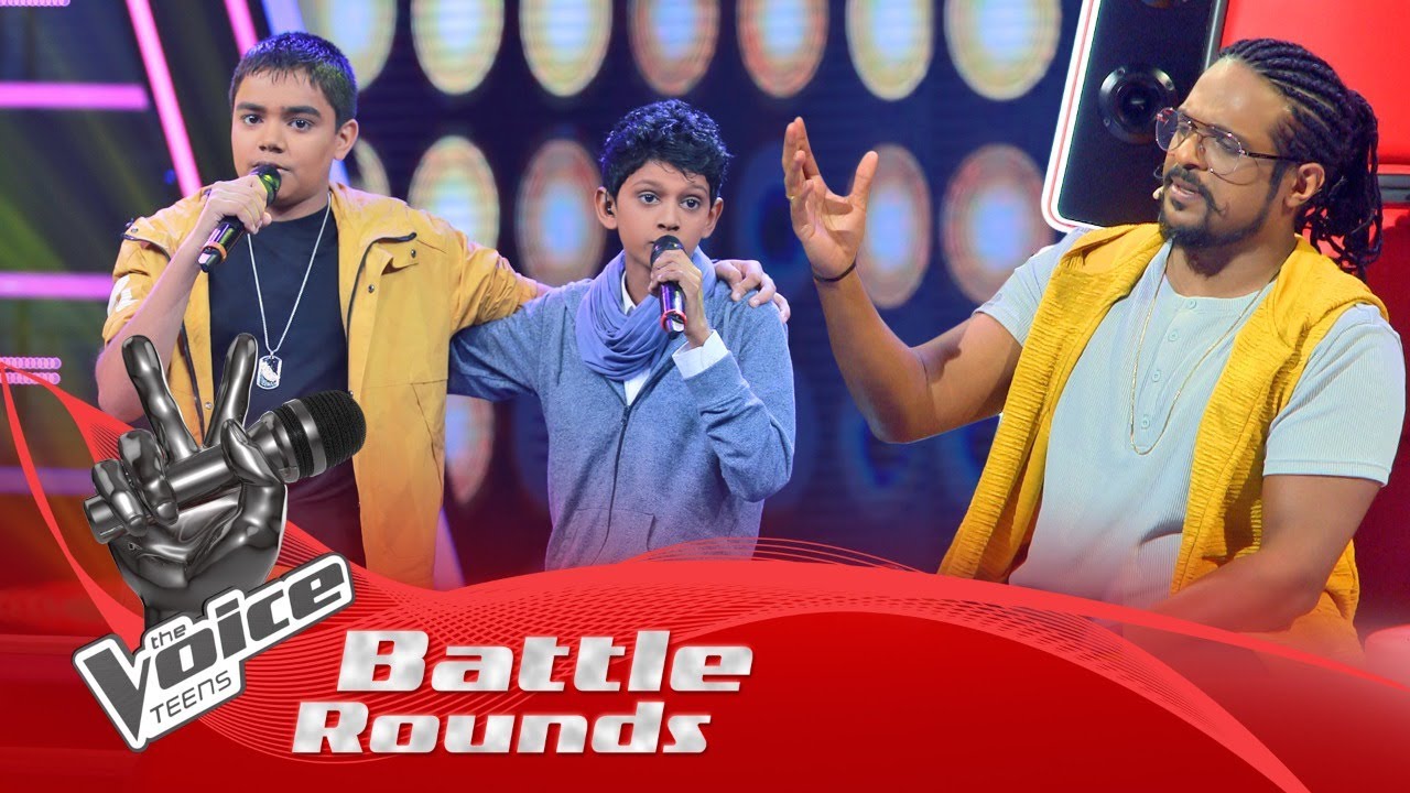 The Battles : Majitha V Dasiru | Aiyata Me Rajage  (අයියාට මේ රජගේ) | The Voice Teens Sri Lanka