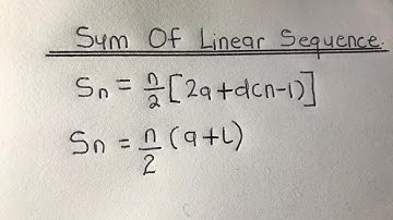 Sum of linear sequence. Sum of all even numbers between 0 to 100.🤯
