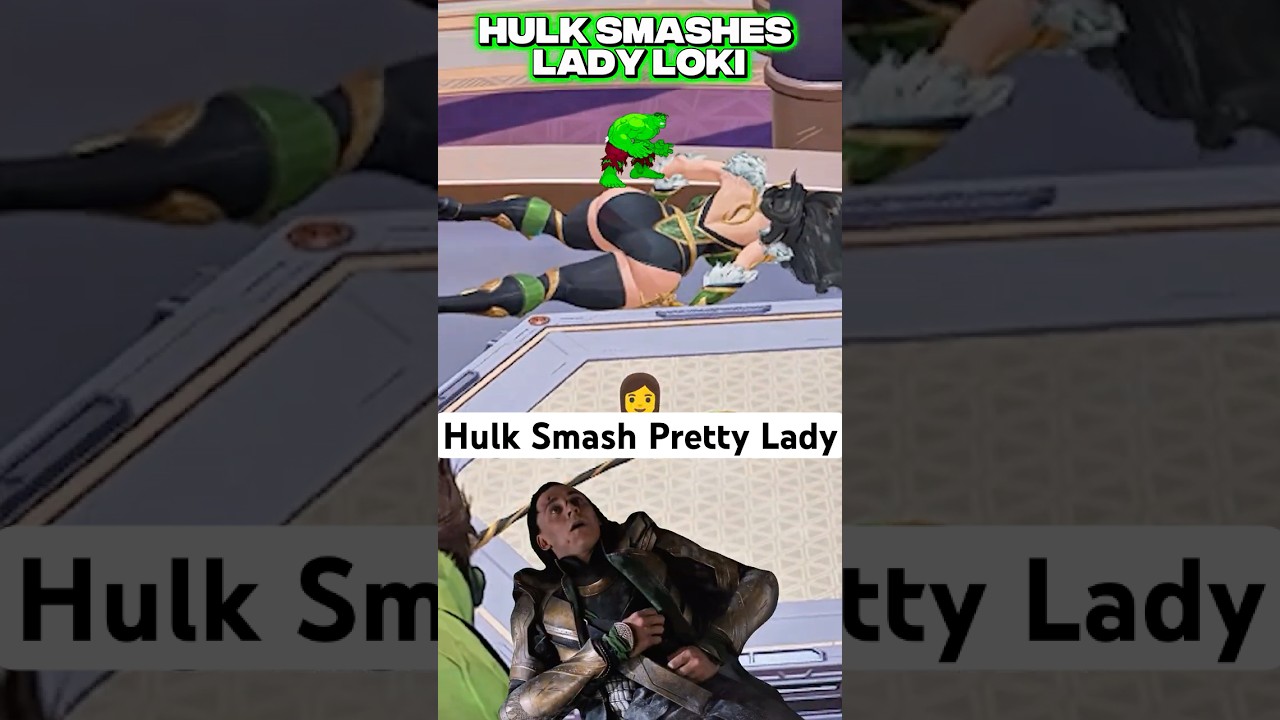 Hulk vs Lady Loki in Marvel Rivals