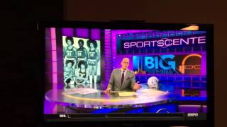 Scott Van Pelt eulogizing Prince on Sportscenter