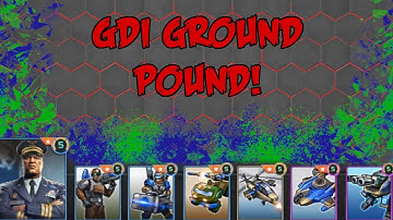 C&C Rivals: GDI Ground Pound In Showdown!
