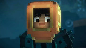 Minecraft Story Mode Season 2: Episode 1 - Part 4 - SEA TEMPLE (Gameplay Walkthrough)