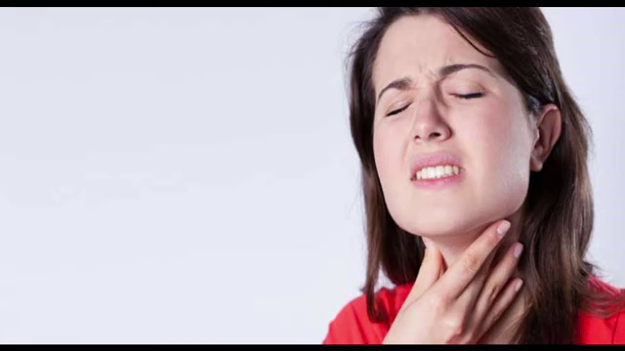 легкая боль в горле