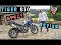 Triumph Tiger 850 Sport Review. Is this THE ultimate all-round Adventure Motorcycle? Big revelation!
