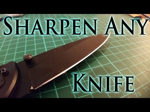 The Laziest Way to Sharpen Any Knife to Razor Sharp