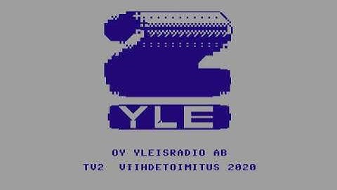 C64 One File Demo End of Programm by Yleisradio! 12 September 2020!