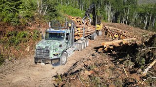 Testing the New Western Star 49X Log Truck