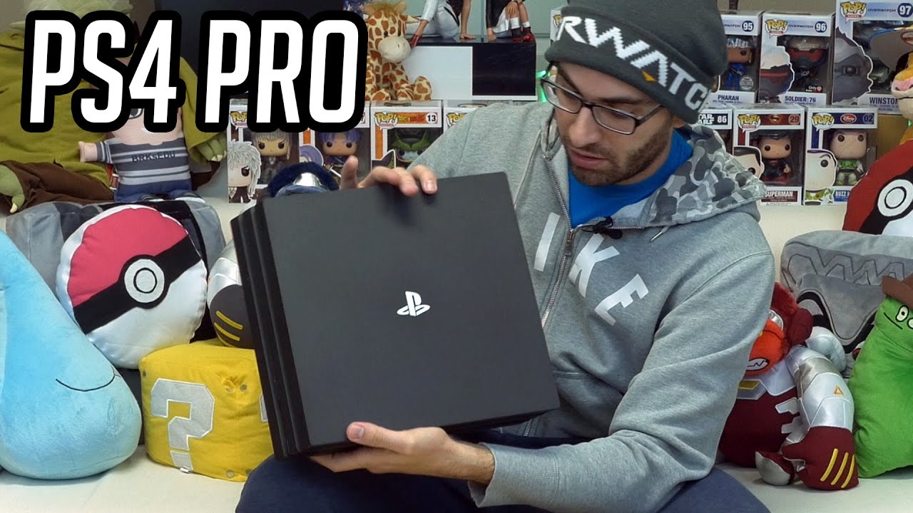 PS4 PRO - Unboxing do Novo PlayStation 4! Games em 4K!? 