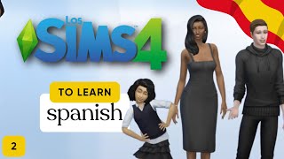 Thumbnail image for Learn Spanish with: The Sims 4! Family & Girl Boss Story | E2