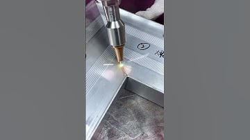 [SteviS Laser] Aluminum alloy profile handheld laser welding machine #laserwelding #weldingmachine