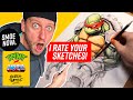 I paint the best turtles vs masters graffiti sketch to a wall