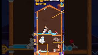 Home pin rescue save girl game // pull pin game screenshot 4