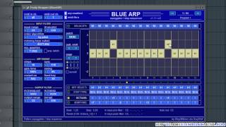 BlueARP | Free Arpeggiator Plugin By Oleg Mikheev