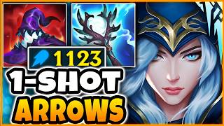 My whole team gave up... but my 1123 AP Ashe Jungle carried them all (enemy zyra TILTED) screenshot 5