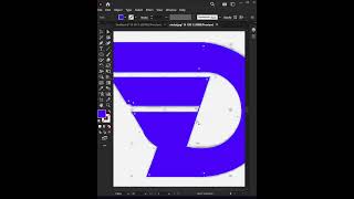 D + WING L;OGO DESIGN IN AODBE ILLUSTRATOR #adobedesign #graphicdesign #logodesign.