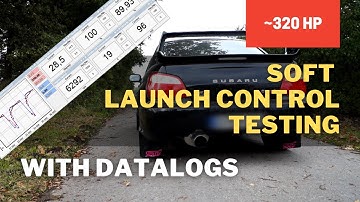 Soft Launch Control Testing with Datalogs | Subaru Impreza WRX STi 05