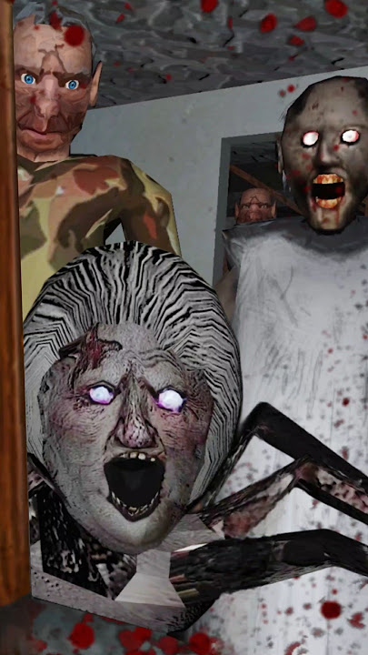 New Machine Gameover Scene with Granny Buck and Angelene spider in Granny Update