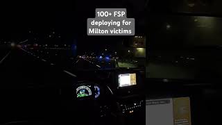 100 plus state police officers deployed at once to help Milton hurricane victims.
