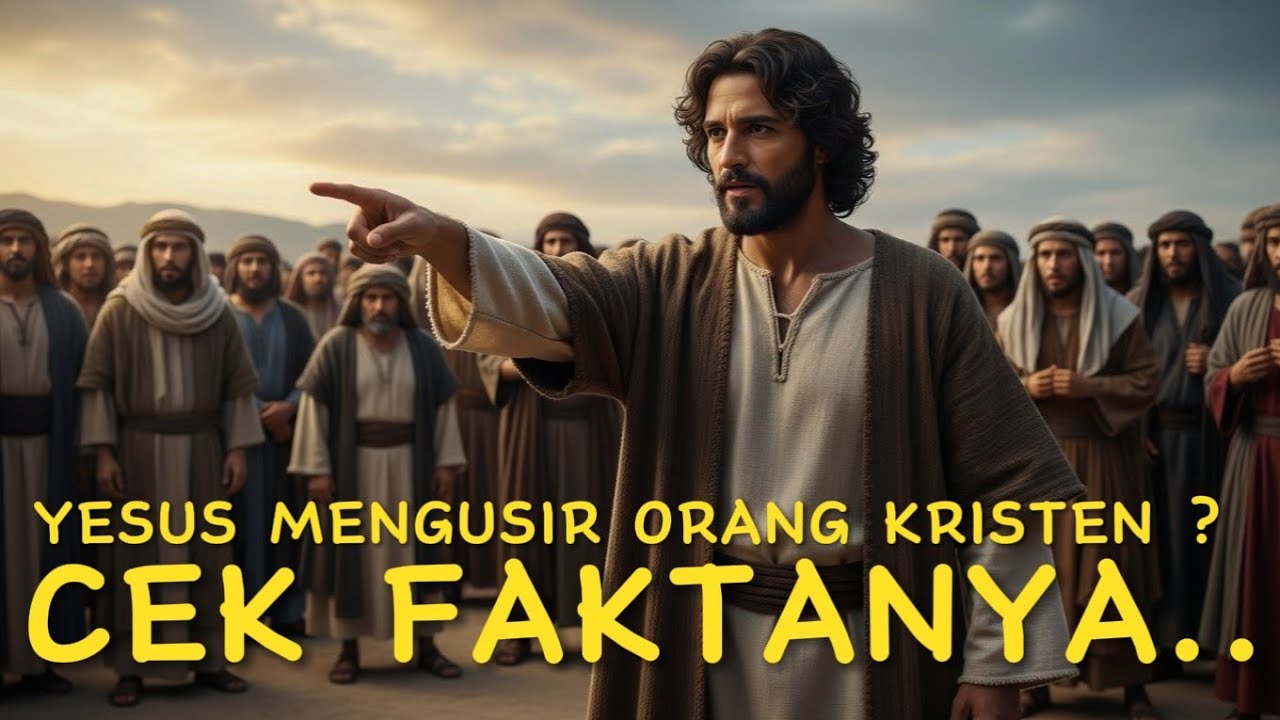 YESUS MENGUSIR ORANG KRISTEN DI HARI PENGHAKIMAN ❓❓ YESUS TIDAK MAU DI TUHANKAN ❓