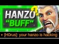 The best worst hanzo buff day 1  first impressions