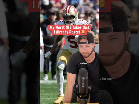 I REGRET these NFL Takes…