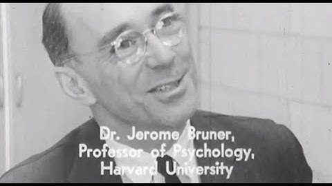 Jerome Bruner on Discovery Learning