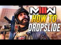 New sliding dropshot movement tutorial  modern warfare 3 movement guide mw3 instant dropshot