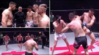 MMA fighter Eduardo Riego somehow wins 3-on-1 bout at insane event in Spain