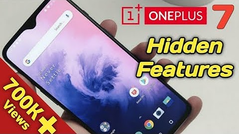 Top 12 Oneplus 7 Features - Oxygen OS Hidden Features [Hindi]