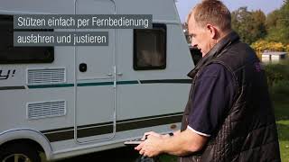Das Neue Elektronische Stützensystem Al-Ko Up4 Für Caravans