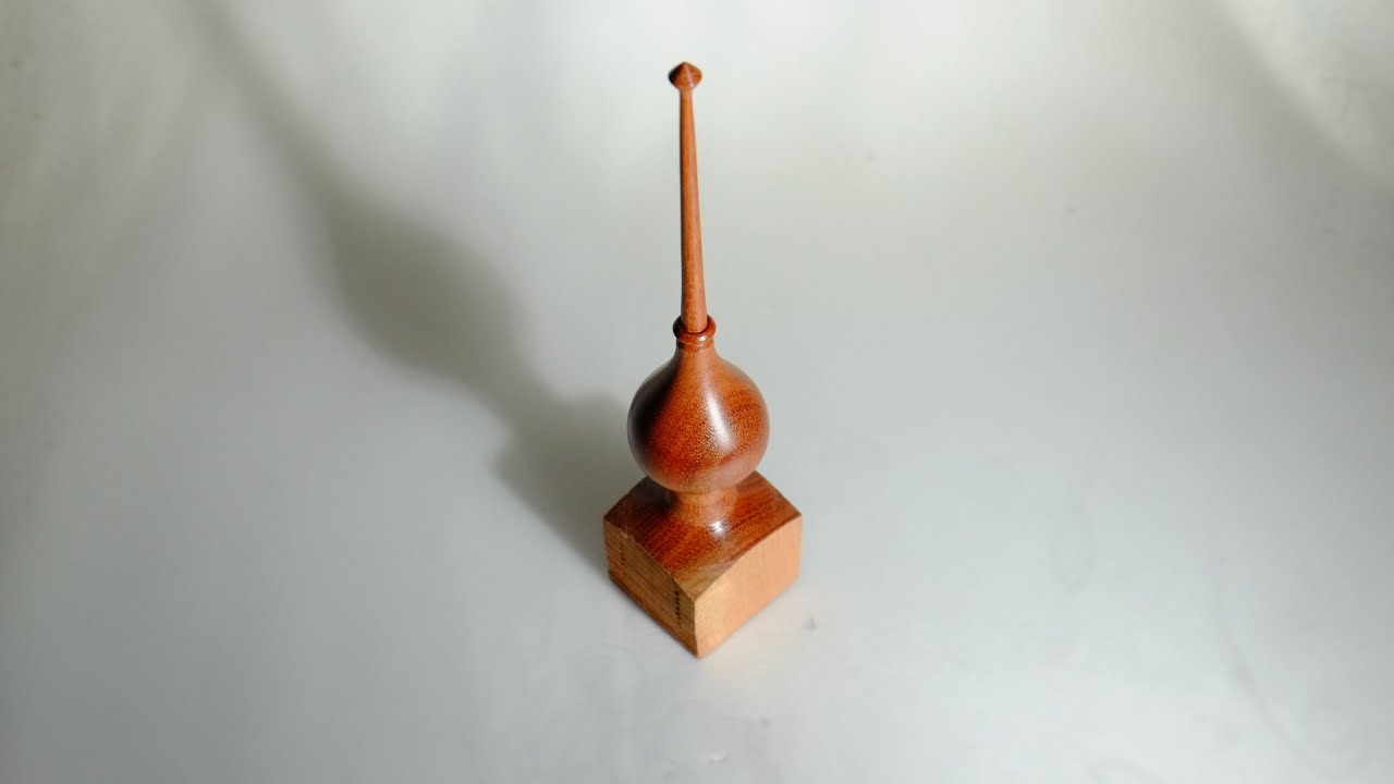 Turning Finial for Fun YouTube