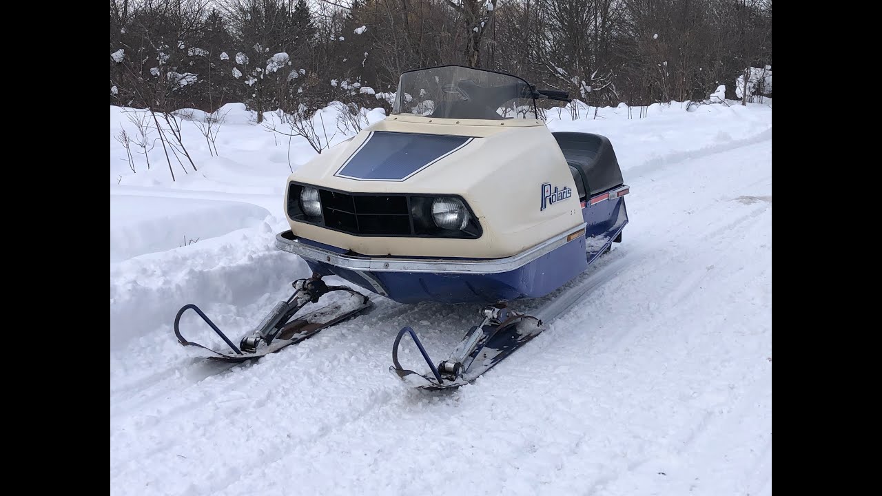 1974 Polaris TX 250 Trail Ride 2025 (Vintage Snowmobile)