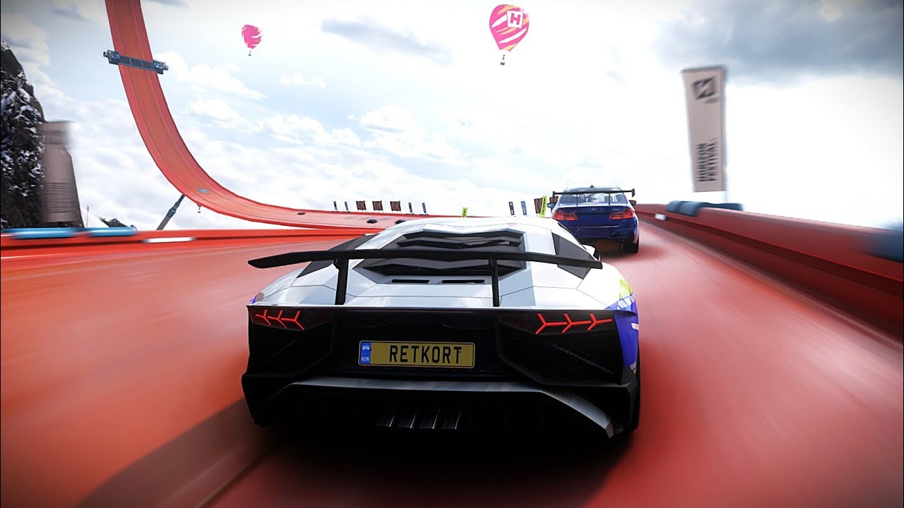 Forza Horizon 5 | Lamborghini Aventador VS Hot Wheels Unbeatable Race