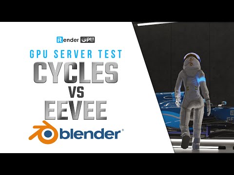 Cycles vs Eevee on 6x RTX 4090 | Blender GPU render farm | iRender Cloud Rendering