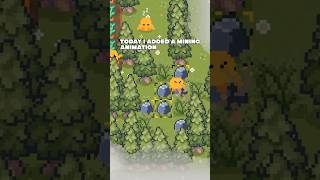 Adding a mining animation to my cozy farming game #gamedev #cozygames #indiegames #wholesomegames